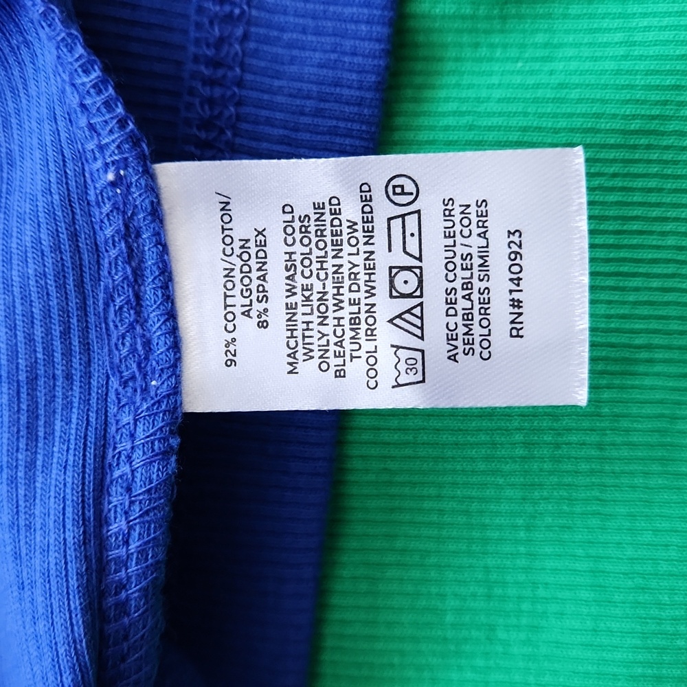 2 Women's Ribbed Tank Tops Size Large NWT - Picture 5 of 5